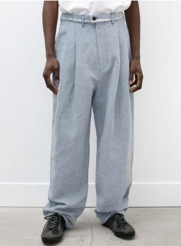 パンツ CAMIEL FORTGENS DENIM SUIT PANTS