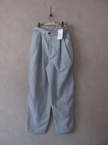 パンツ CAMIEL FORTGENS DENIM SUIT PANTS