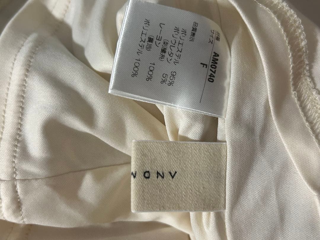 ワンピース ANDMARY Anita ribbon mini dress