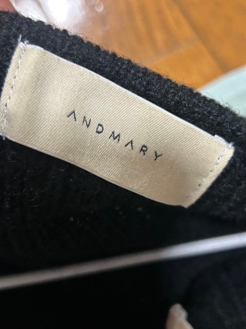 ワンピース ANDMARY Anita ribbon mini dress