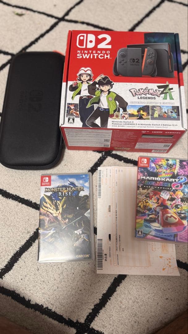 Nintendo switch2 ポケモンLEGENDS Z-Aセット