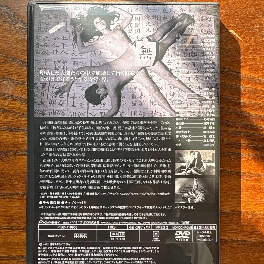 実相寺昭雄コレクション〈初回限定生産・8枚組〉