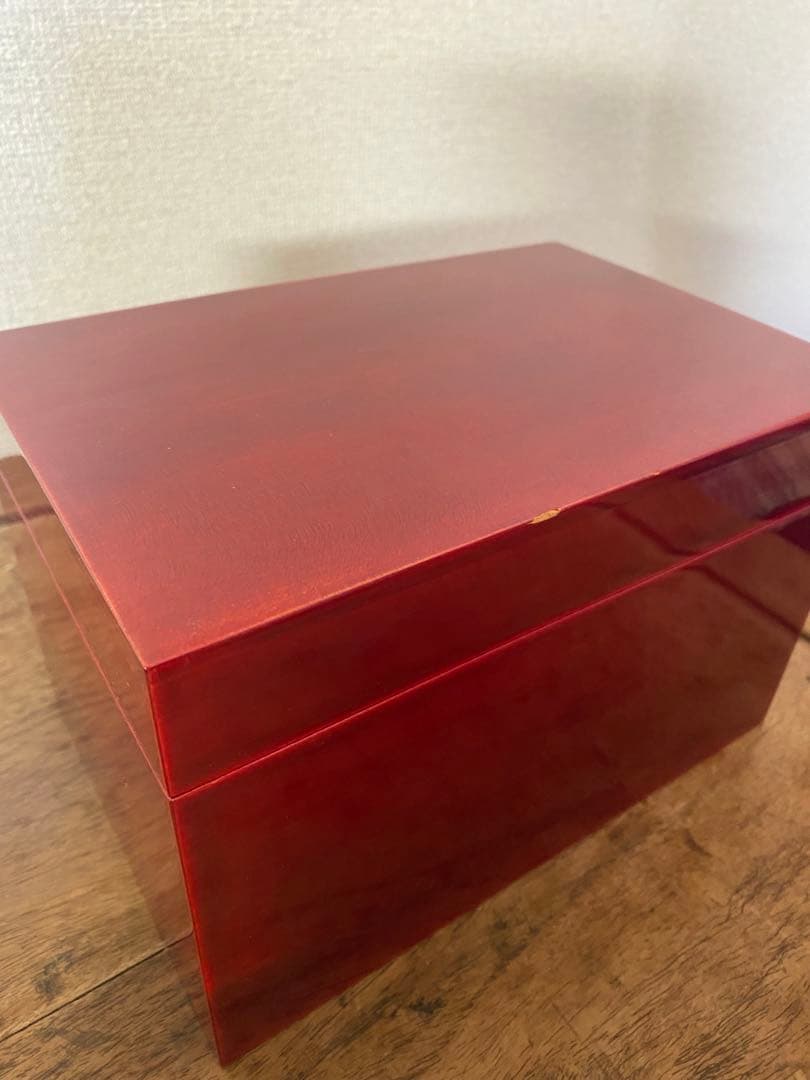 初釜　茶道具　茶箱セット 富士山　赤膚　焼　春慶塗　仕覆