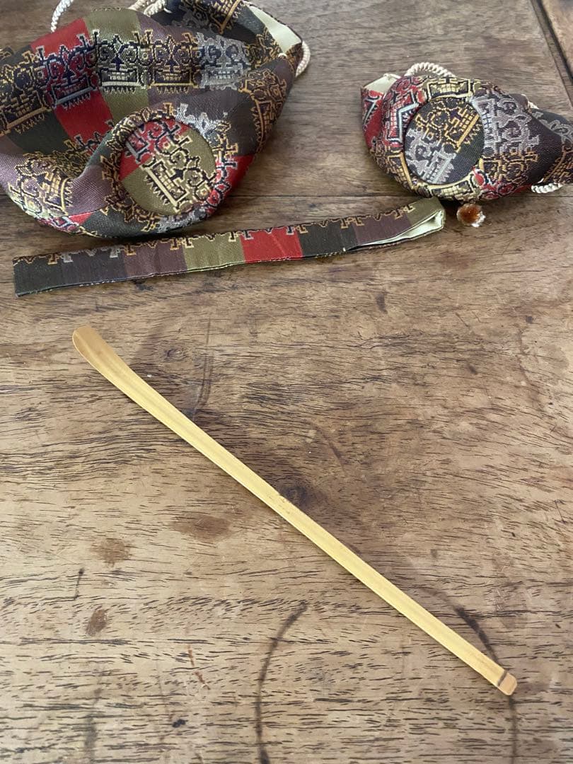 初釜　茶道具　茶箱セット 富士山　赤膚　焼　春慶塗　仕覆