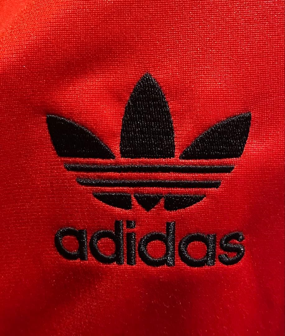 希少　日本未発売　adidas CHILE62トラックジャケット 赤　黒