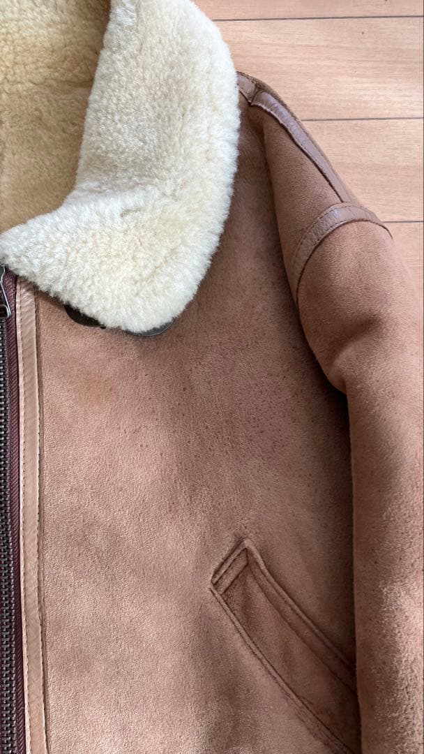 ムートンボアB3ジャケットB-3ブルゾン　短丈