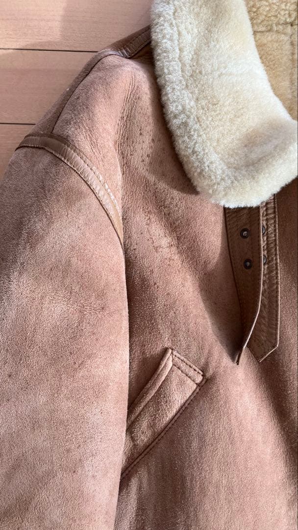 ムートンボアB3ジャケットB-3ブルゾン　短丈