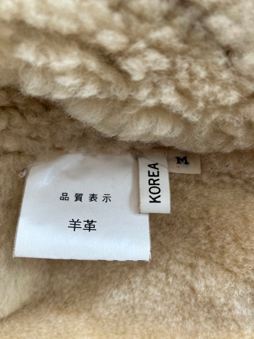 ムートンボアB3ジャケットB-3ブルゾン　短丈