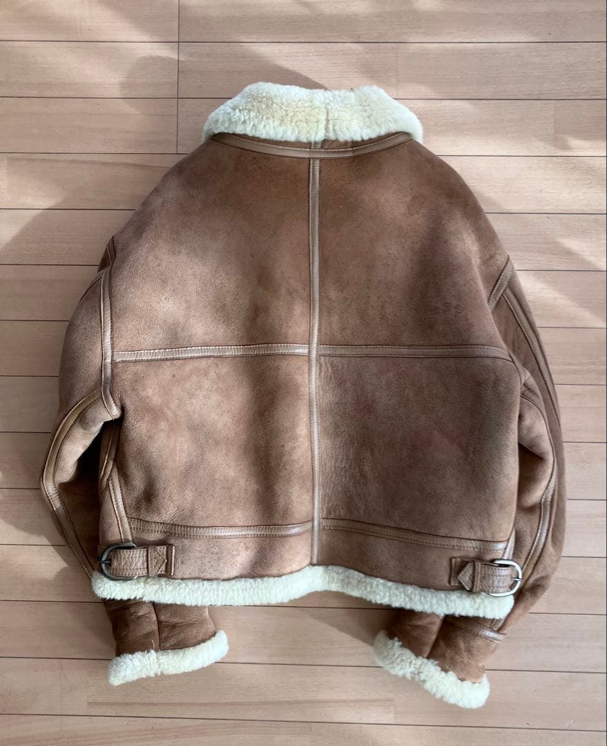 ムートンボアB3ジャケットB-3ブルゾン　短丈