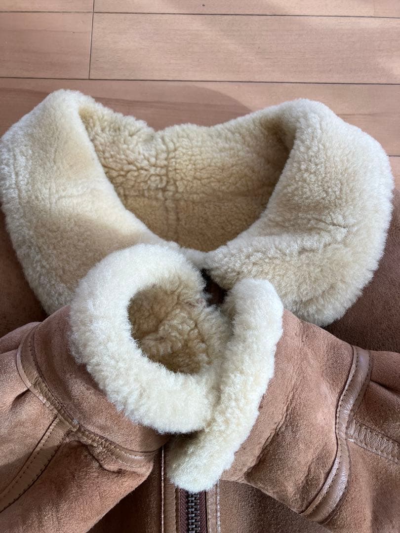 ムートンボアB3ジャケットB-3ブルゾン　短丈