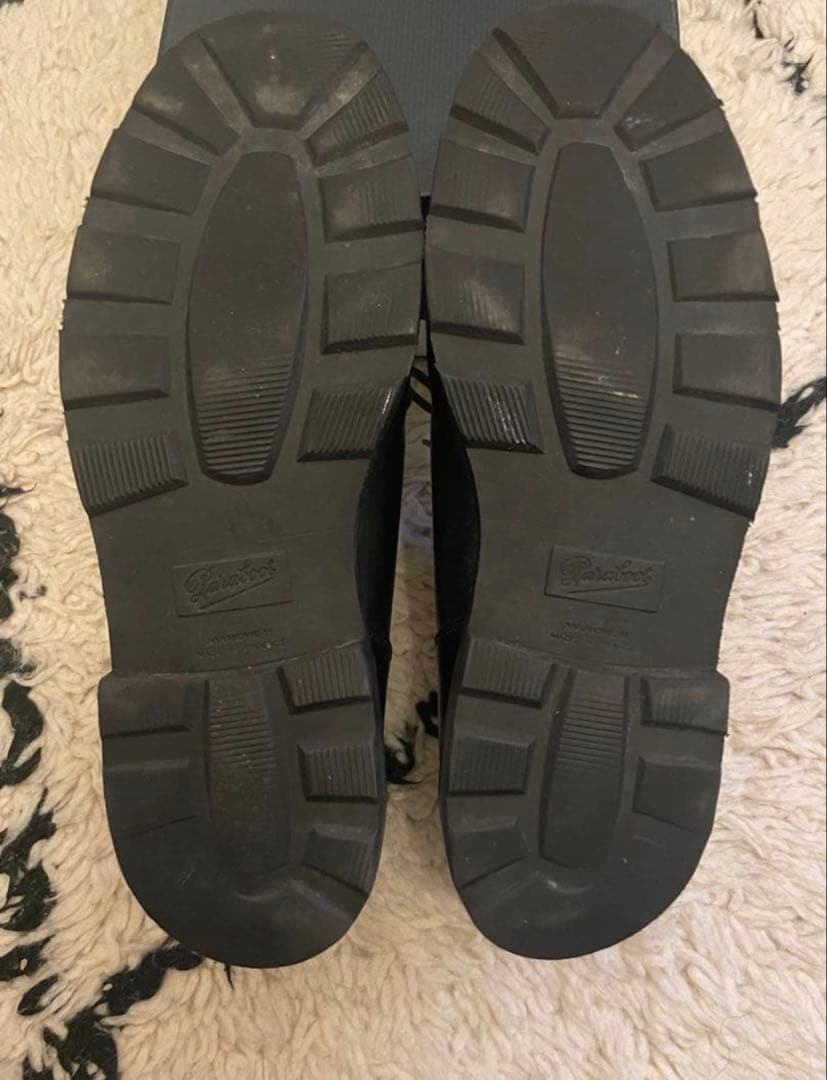 【美品】ParabootパラブーツミカエルフォックEU42ブラック