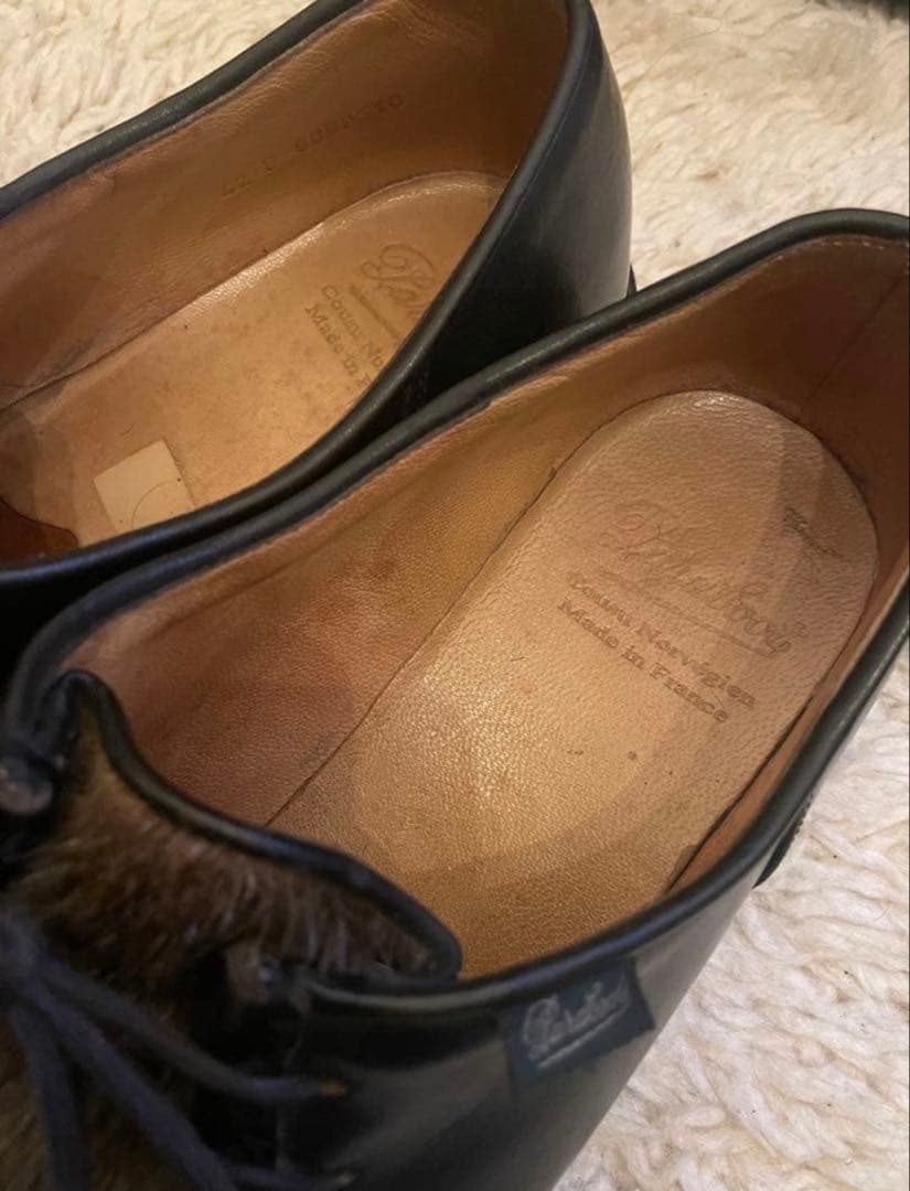 【美品】ParabootパラブーツミカエルフォックEU42ブラック