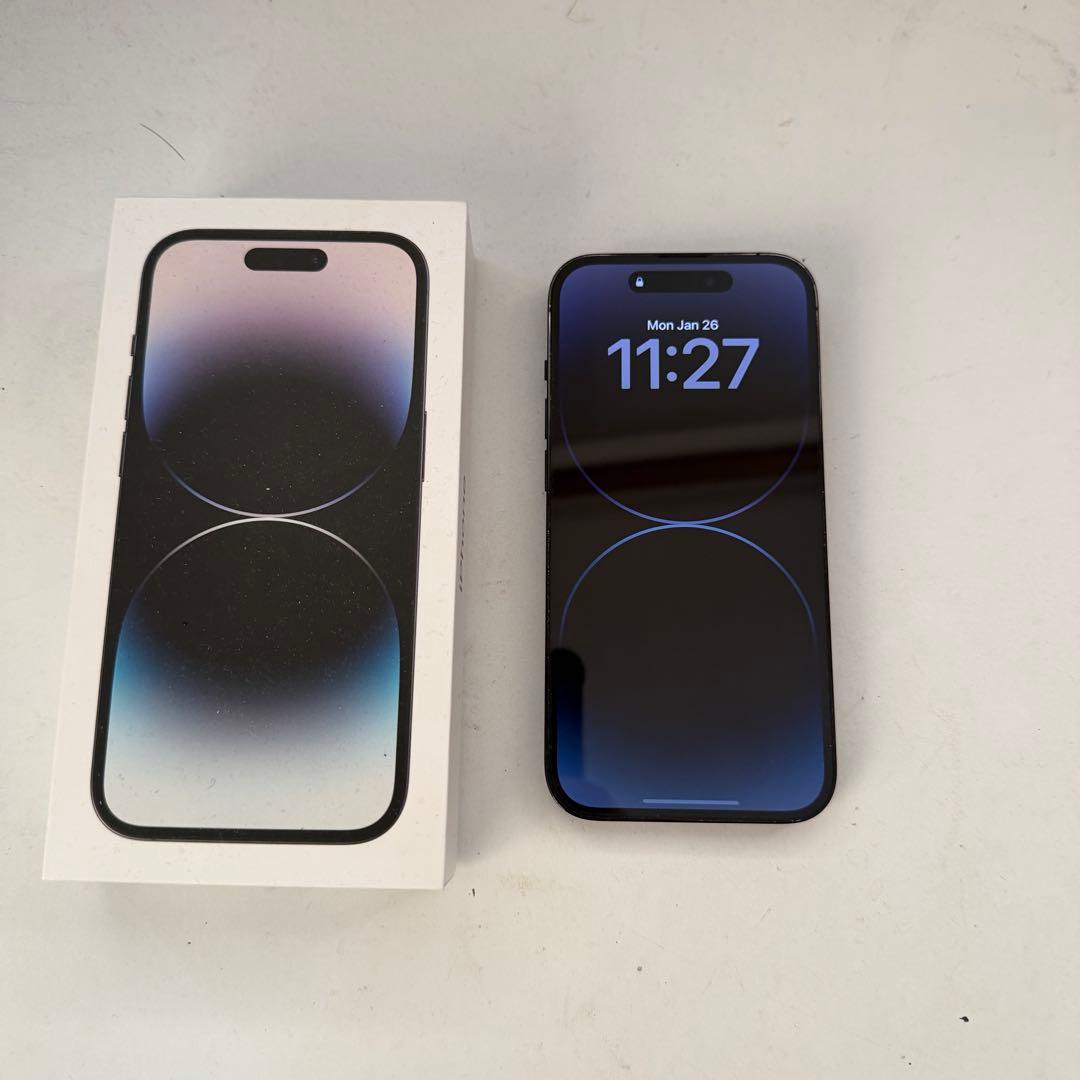 iPhone 14 Pro 128gb simフリー すぐに使えるおまけつき