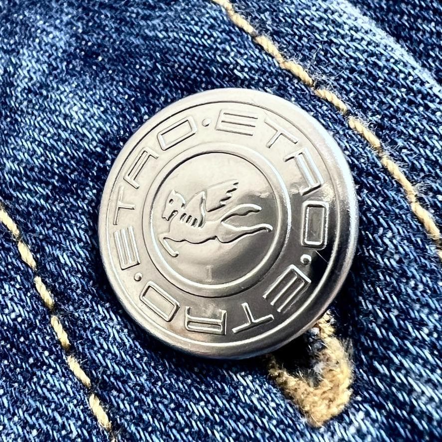 極美品★ETRO★エンブロイダリー★デニム★シャツ★ジャケット