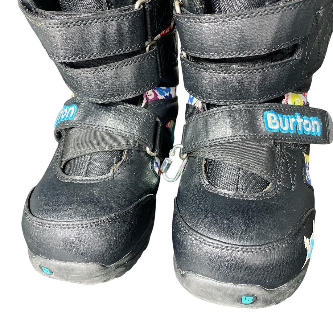 【脱ぎ履き楽々♪】スノーボード ブーツ「バートン GROM」22cm ジュニア