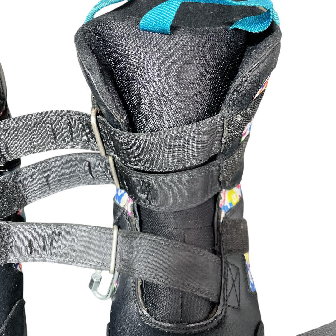 【脱ぎ履き楽々♪】スノーボード ブーツ「バートン GROM」22cm ジュニア