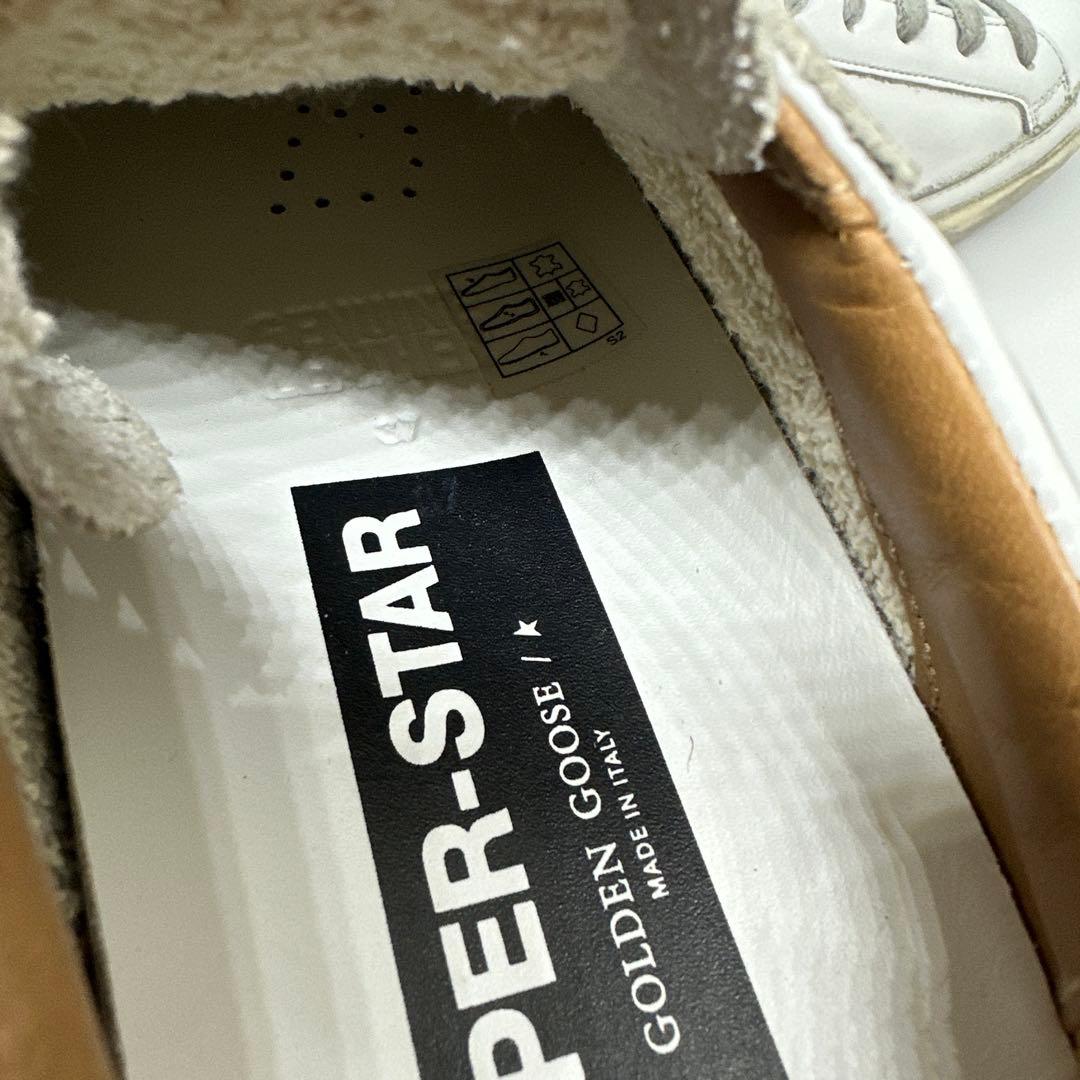 未使用 GOLDEN  SUPERSTAR スーパースター 37サイズ