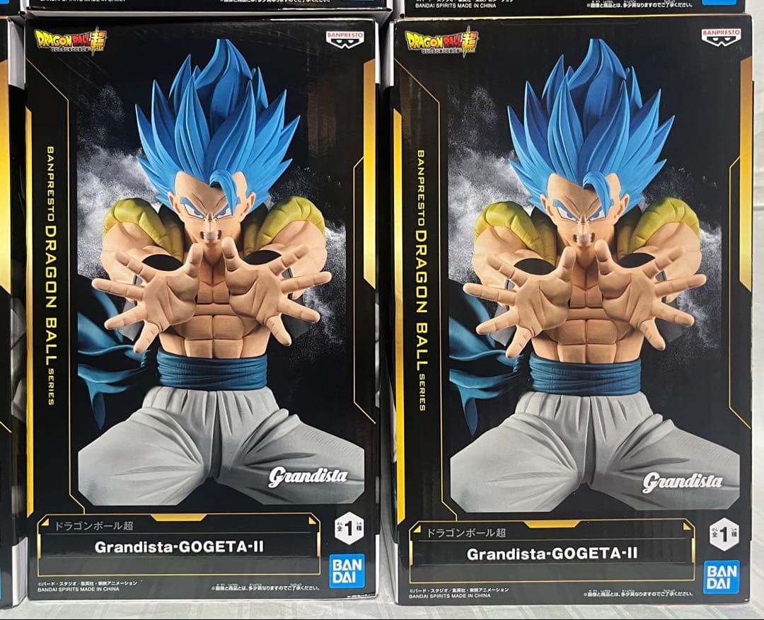 9個セット★ドラゴンボールGrandista★ゴジータ-Ⅱ×8、魔人ベジータ×1