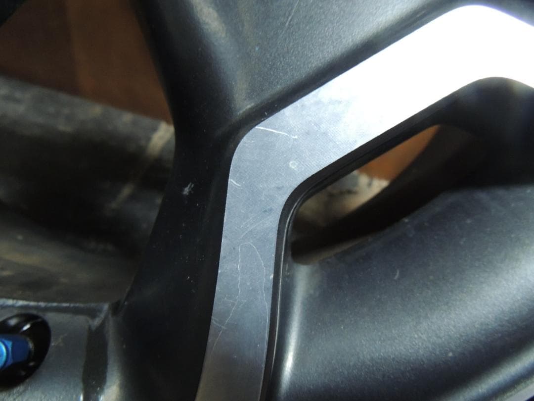 T814　スバルXV 純正アルミホイール　17×7J　4本　小傷有り