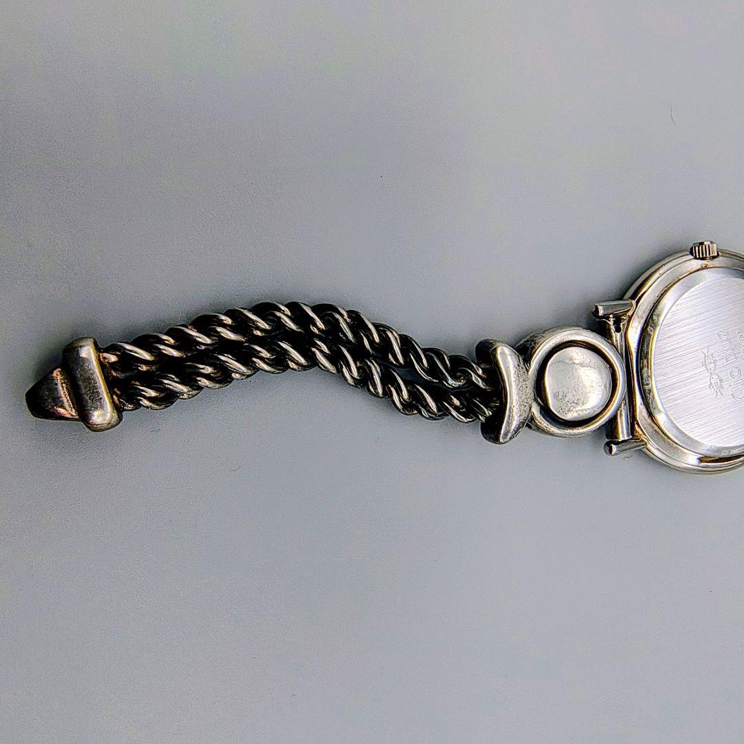 Clio blue アナログ腕時計 SV925 シルバー　銀製ブレスレット　不動