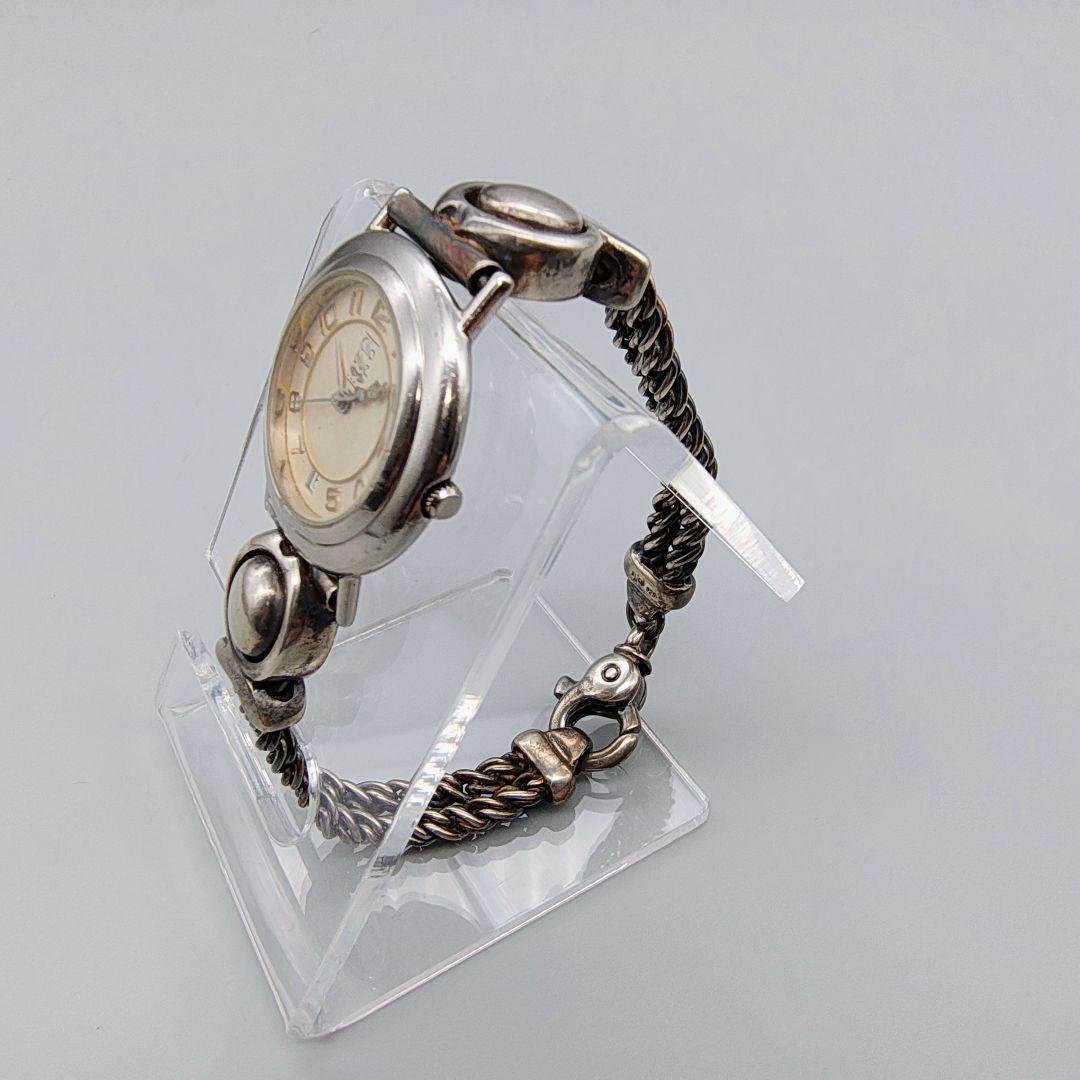 Clio blue アナログ腕時計 SV925 シルバー　銀製ブレスレット　不動