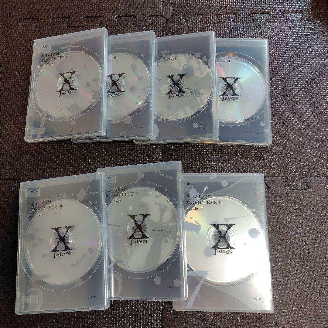 X JAPAN　COMPLETE II　CD/DVDボックス　エックスジャパン