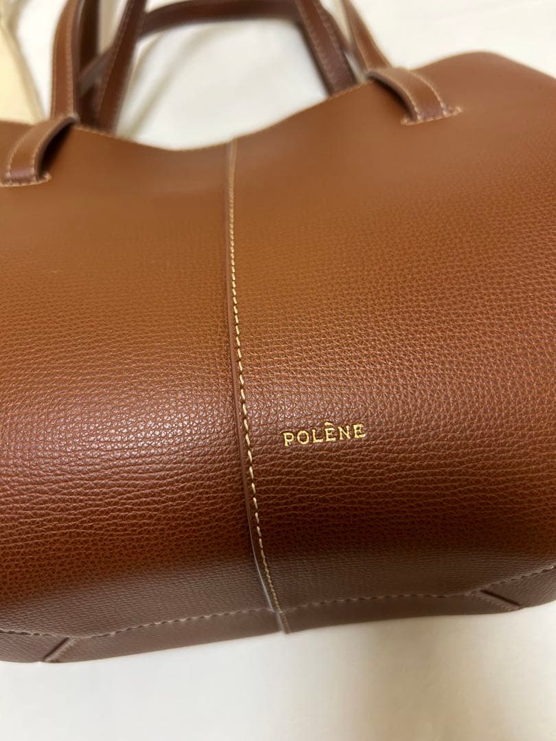 ‼️美品‼️POLÈNE Cyme mini キャメル