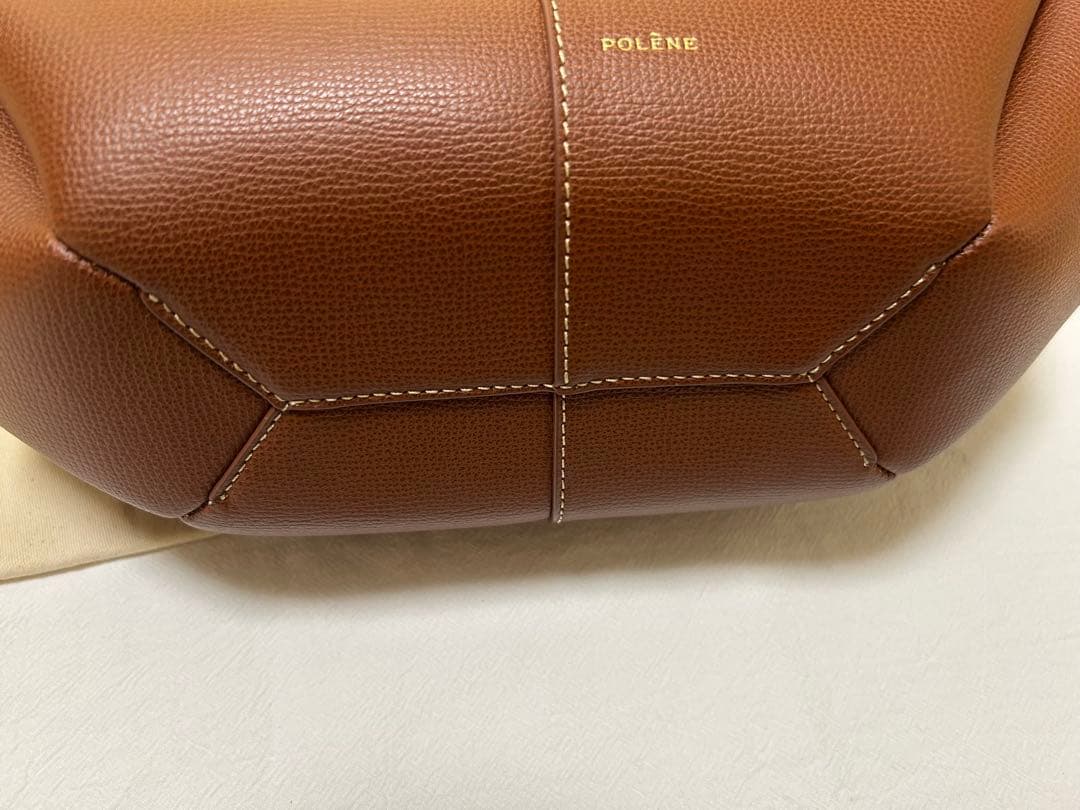 ‼️美品‼️POLÈNE Cyme mini キャメル