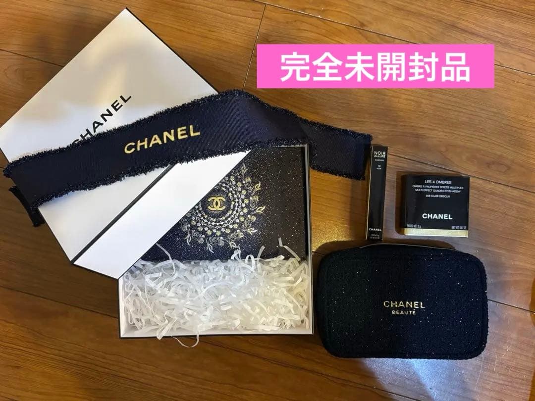 【新品未開封】CHANEL 2025 ホリデーアイシャドウ ＆ マスカラ セット