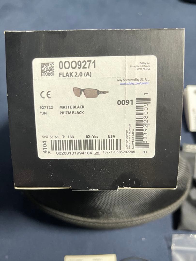 Oakley FLAK2.0(A) 0OO9271 ブラック サングラス