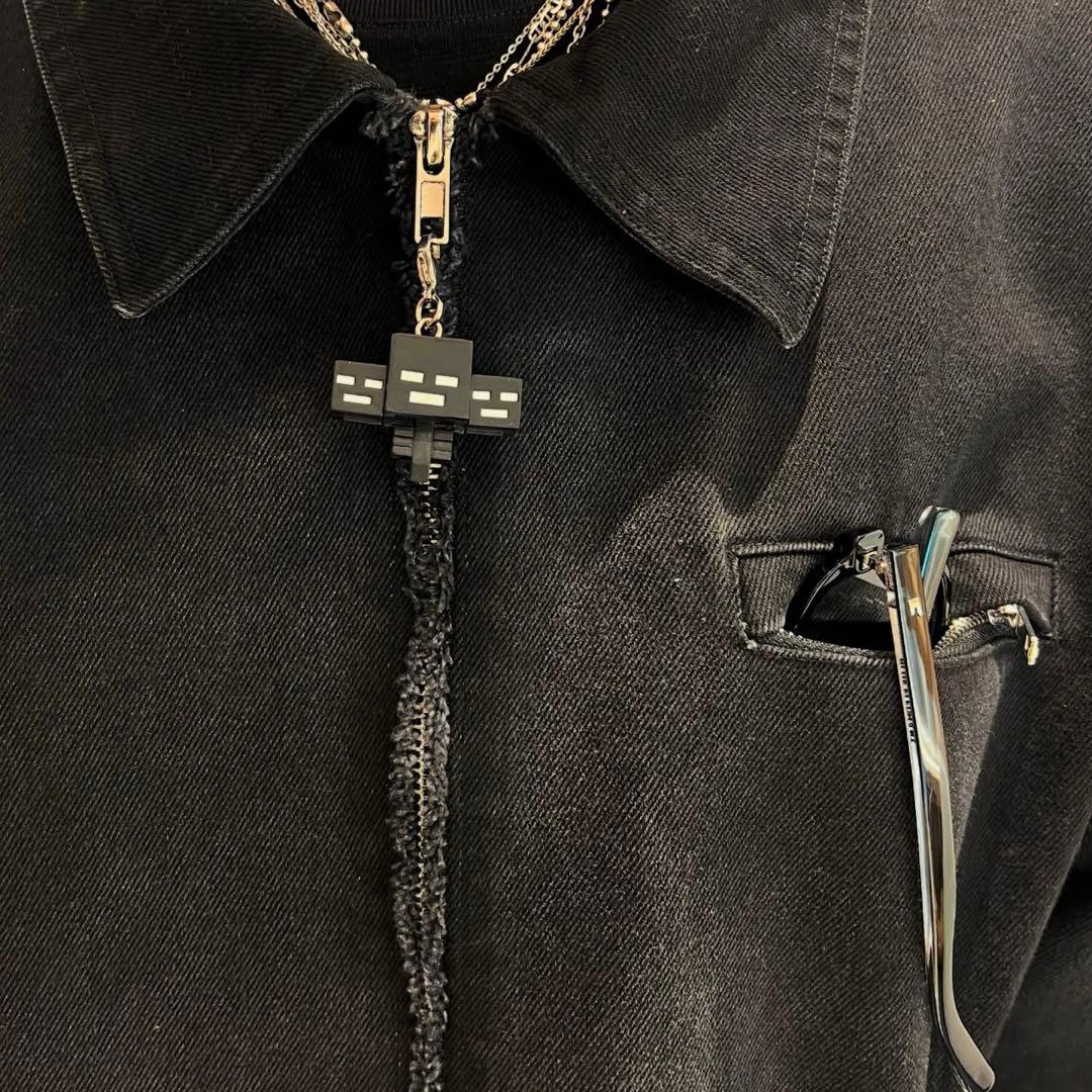 ジャケット・アウター Jun Alyx Frayed Uniform Jacket