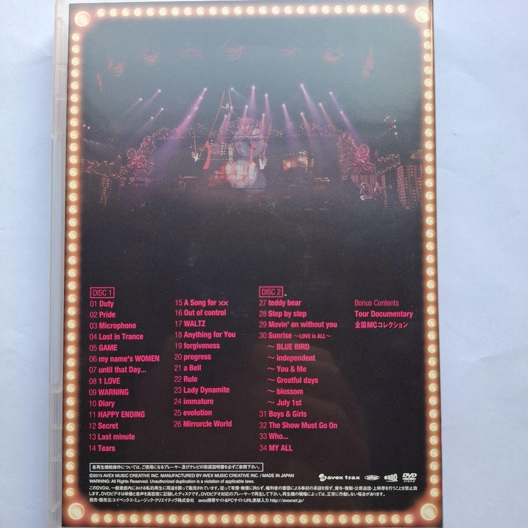 ミュージック Cirque de Minuit ayumi hamasaki DVD