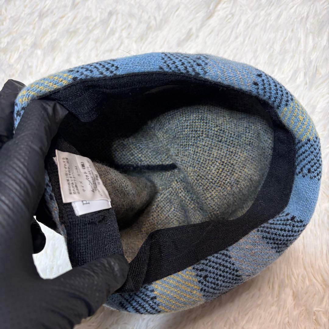 極美品✨ Vivienne Westwood オーブ柄 チェック柄 ベレー帽