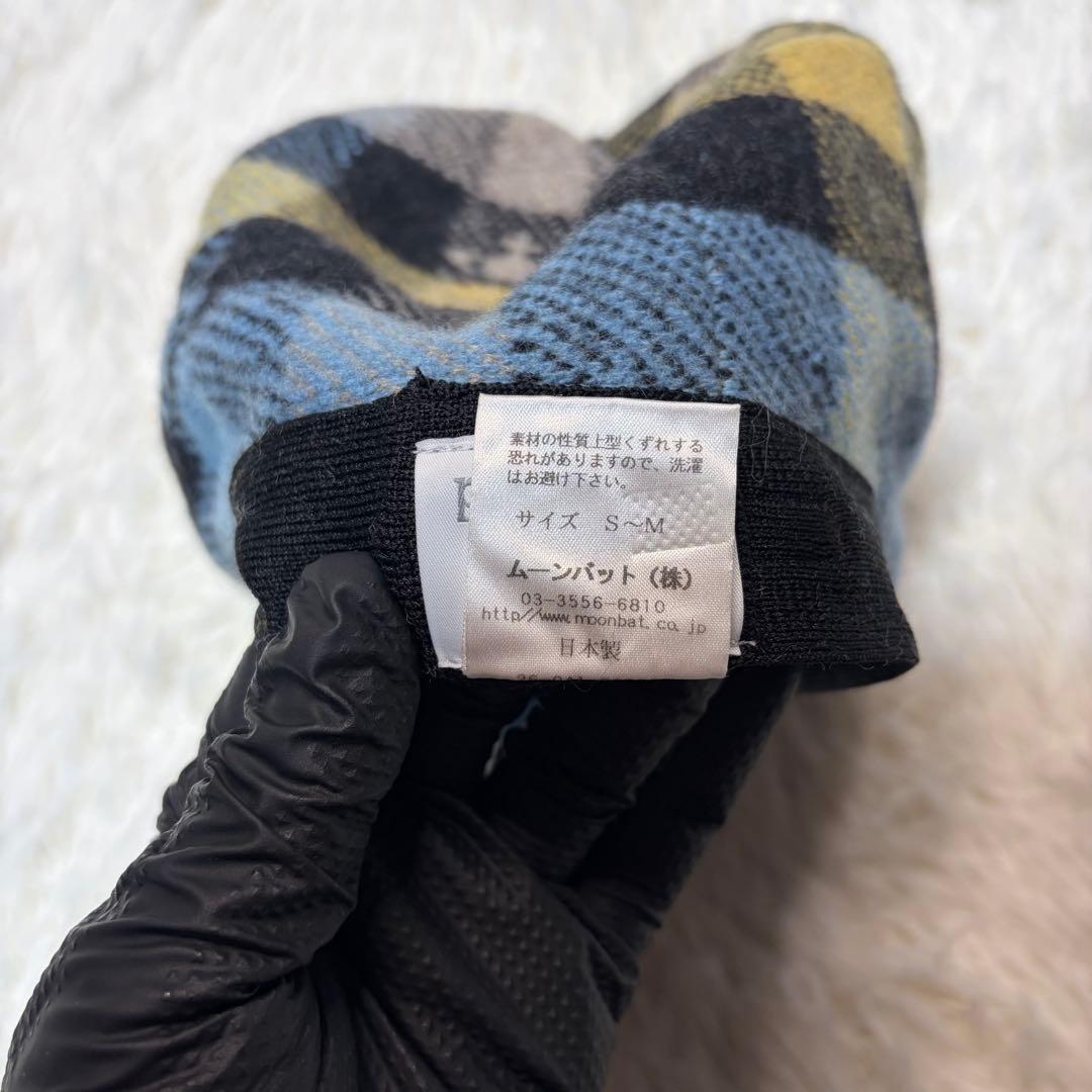 極美品✨ Vivienne Westwood オーブ柄 チェック柄 ベレー帽