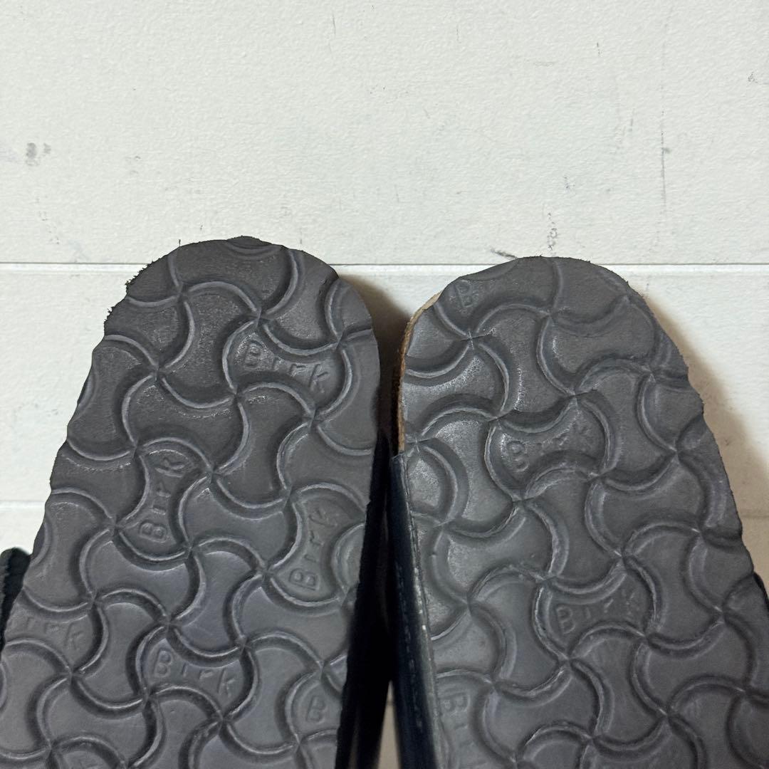 極美品✨ビルケンシュトック　アリゾナ　ビッグバックル　オイルドレザー　ブラック