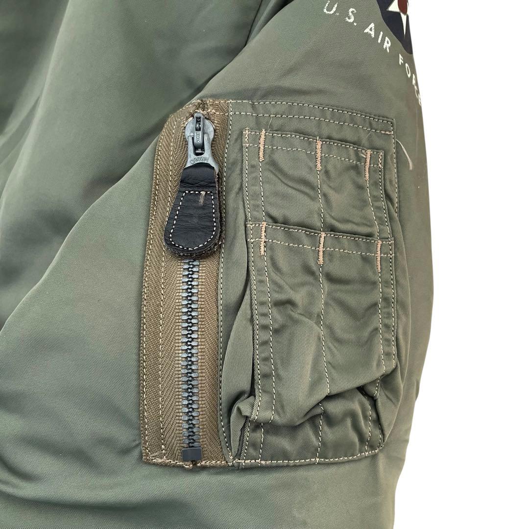 バズリクソンズ MA-1 フライトジャケット CROWNジップ M13785