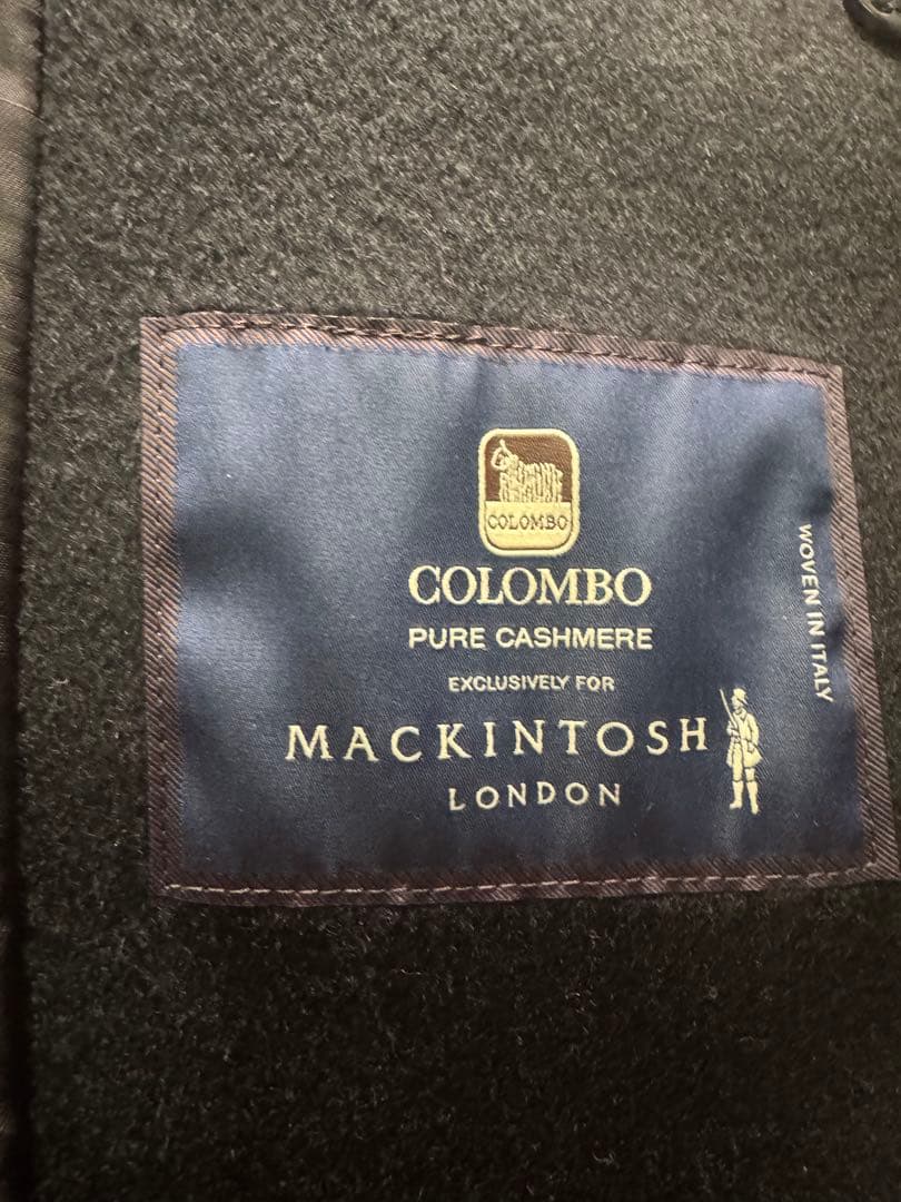 【未使用品】 マッキントッシュロンドン カシミアコート サイズ38