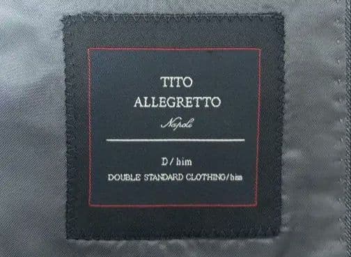 新品 TITO ALLEGRETTO ティト アレグレット スーツ 44 春夏