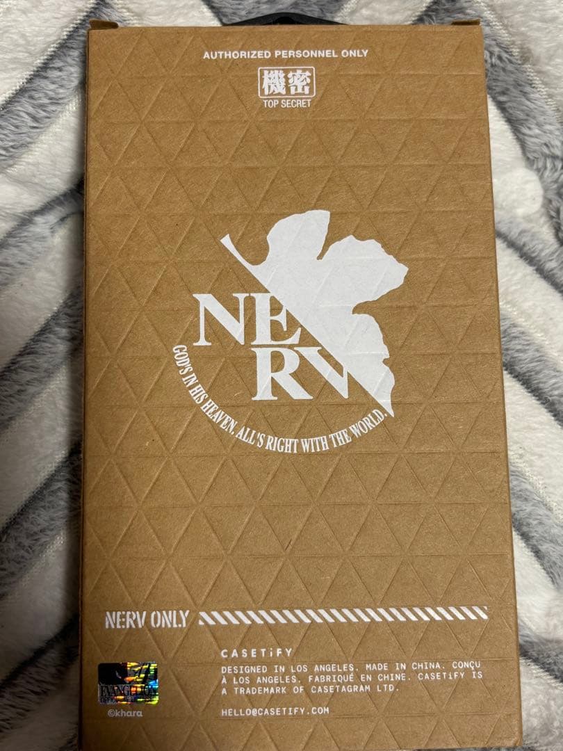 CASETiFY エヴァンゲリオン　渚カヲルモデル　iPhone12/12Pro