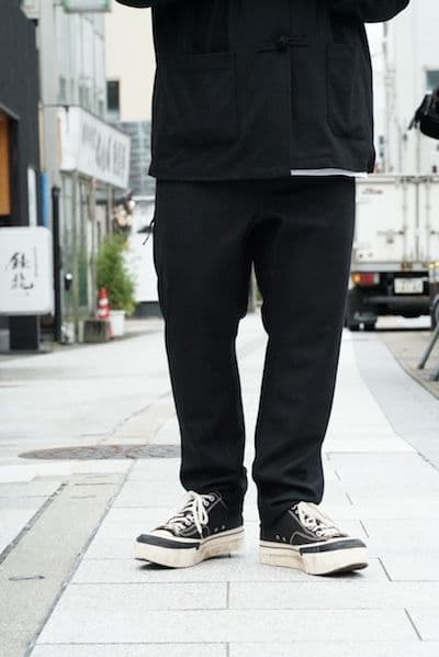 uniform experiment　テーパードパンツ