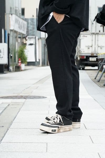 uniform experiment　テーパードパンツ
