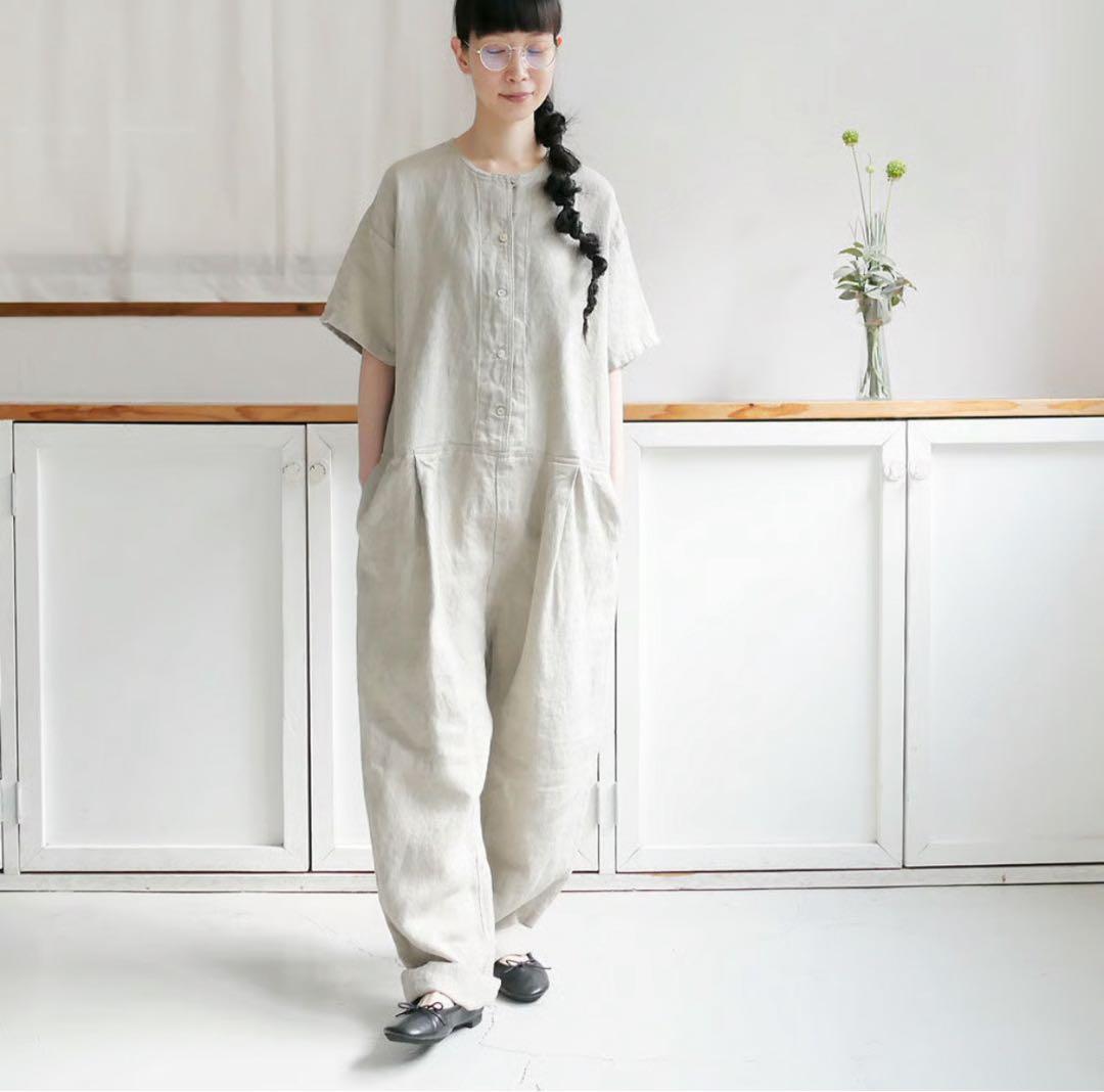 Si-Si-Si スースースーコンフォート リネンオールインワン　人気完売　美品