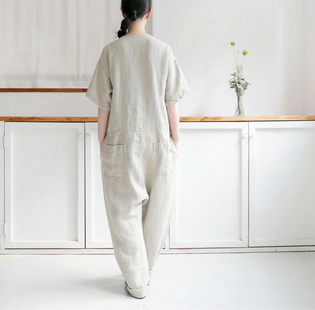 Si-Si-Si スースースーコンフォート リネンオールインワン　人気完売　美品