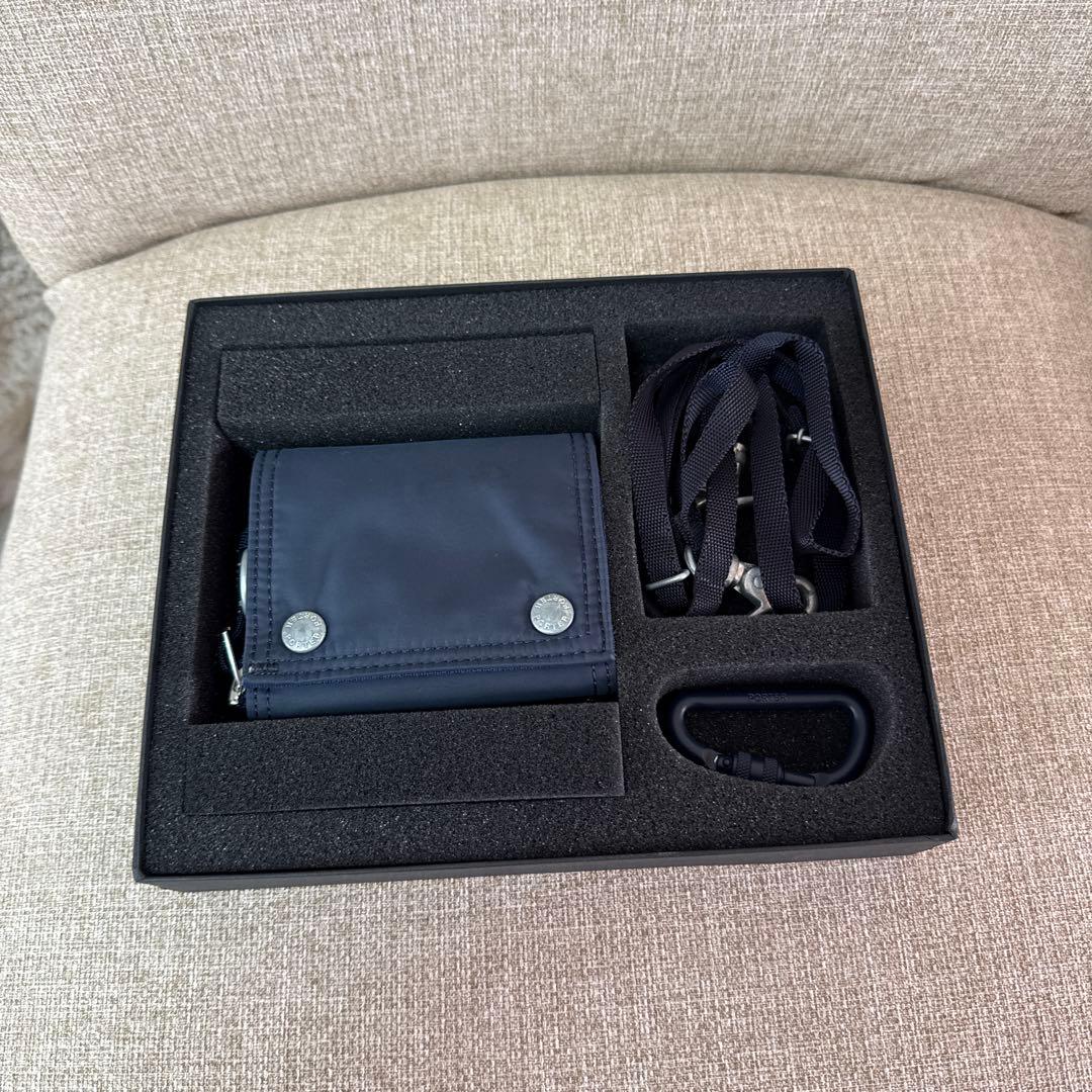 PORTER ネイビー 二つ折り財布