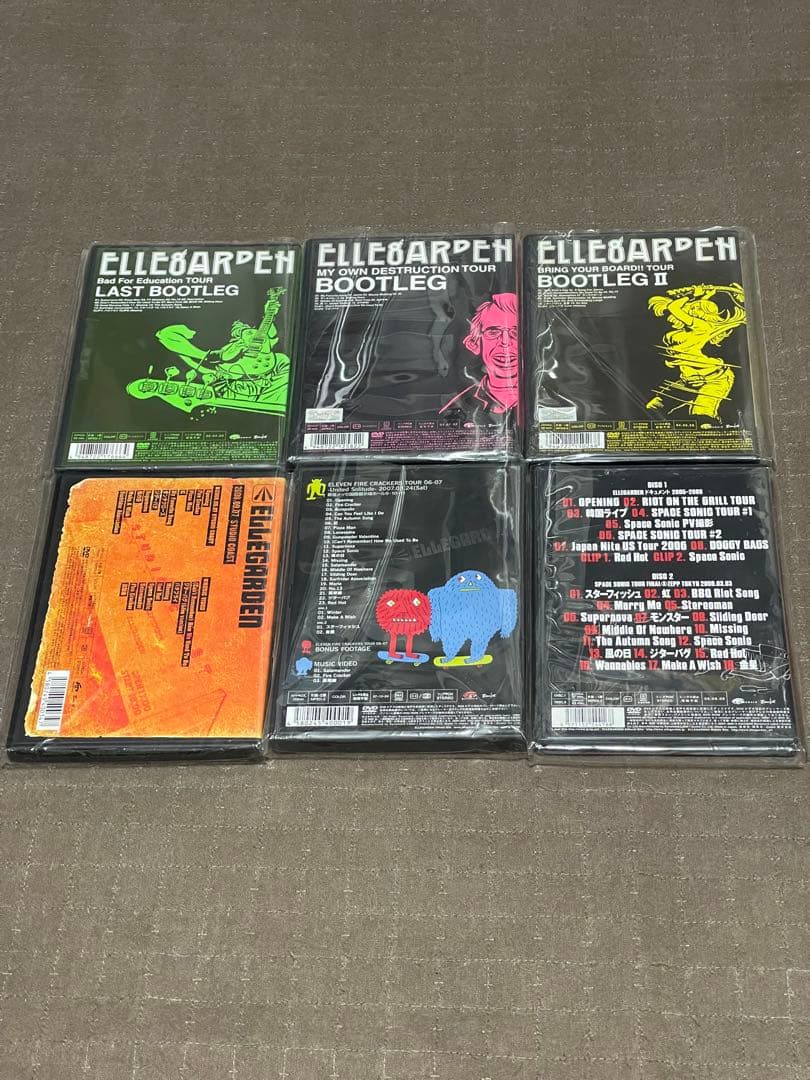 ELLEGARDEN DVD６枚セット