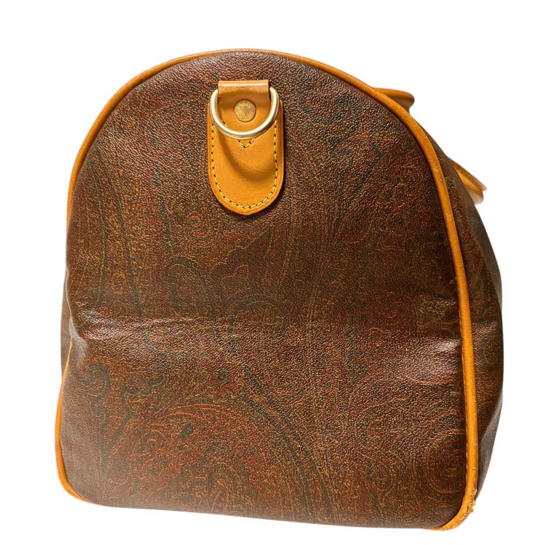 エトロ ボストンバッグ 横50cm 南京錠付