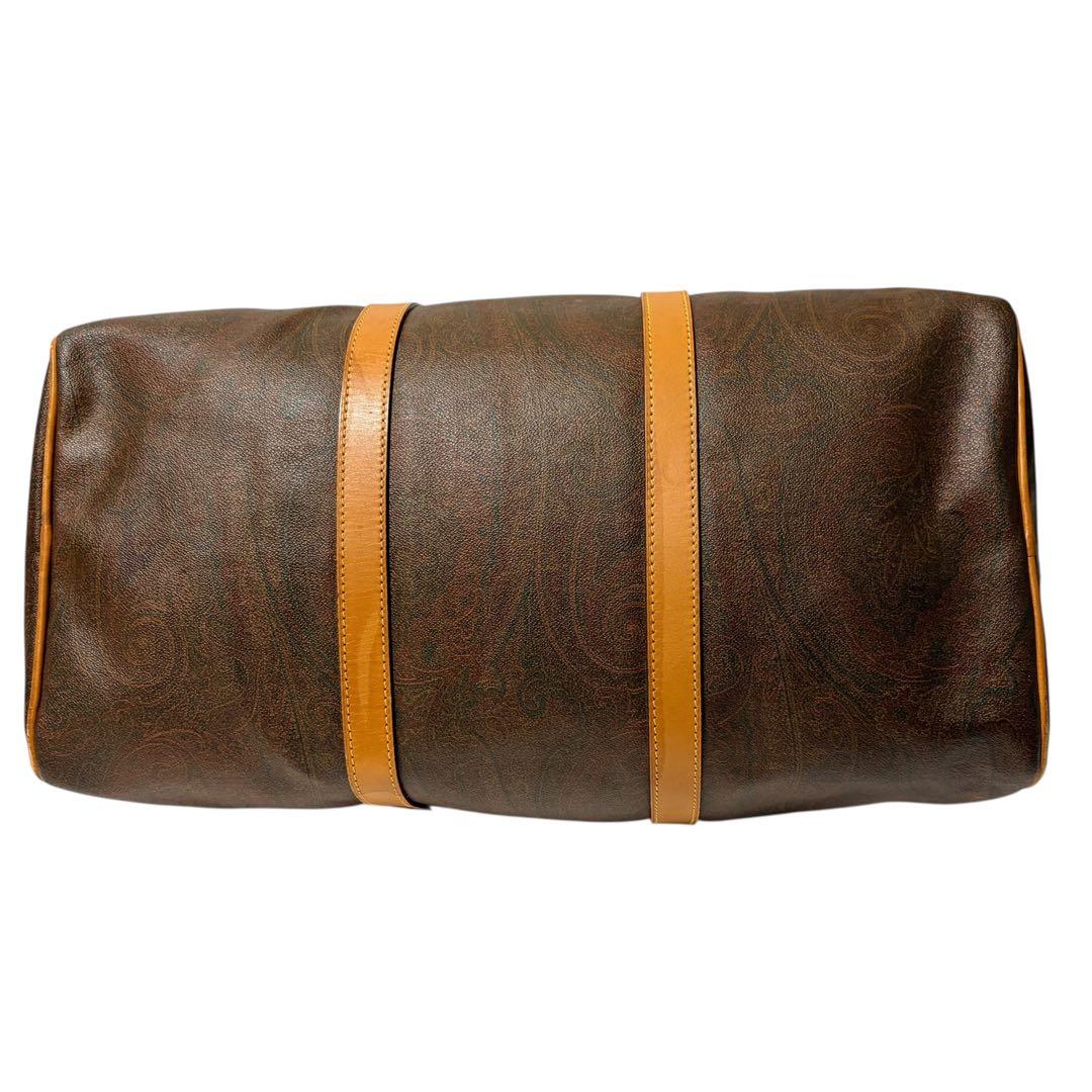 エトロ ボストンバッグ 横50cm 南京錠付