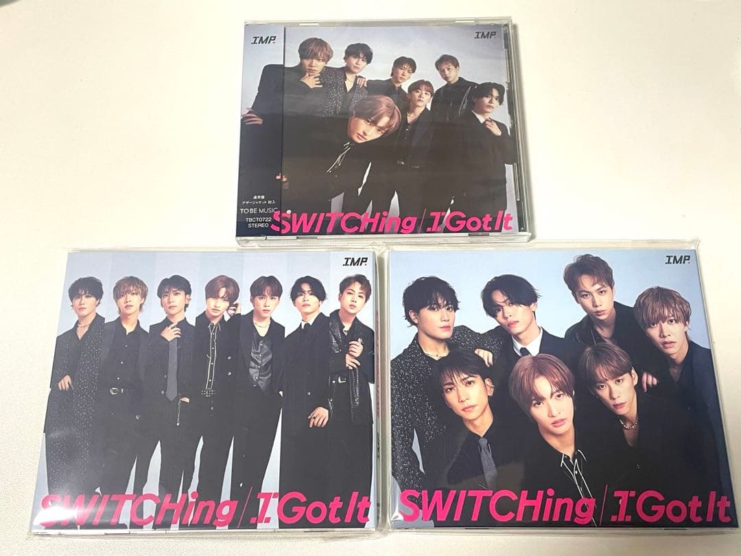 IMP. SWITCHing/I Got It 初回限定盤A・B・通常盤セット