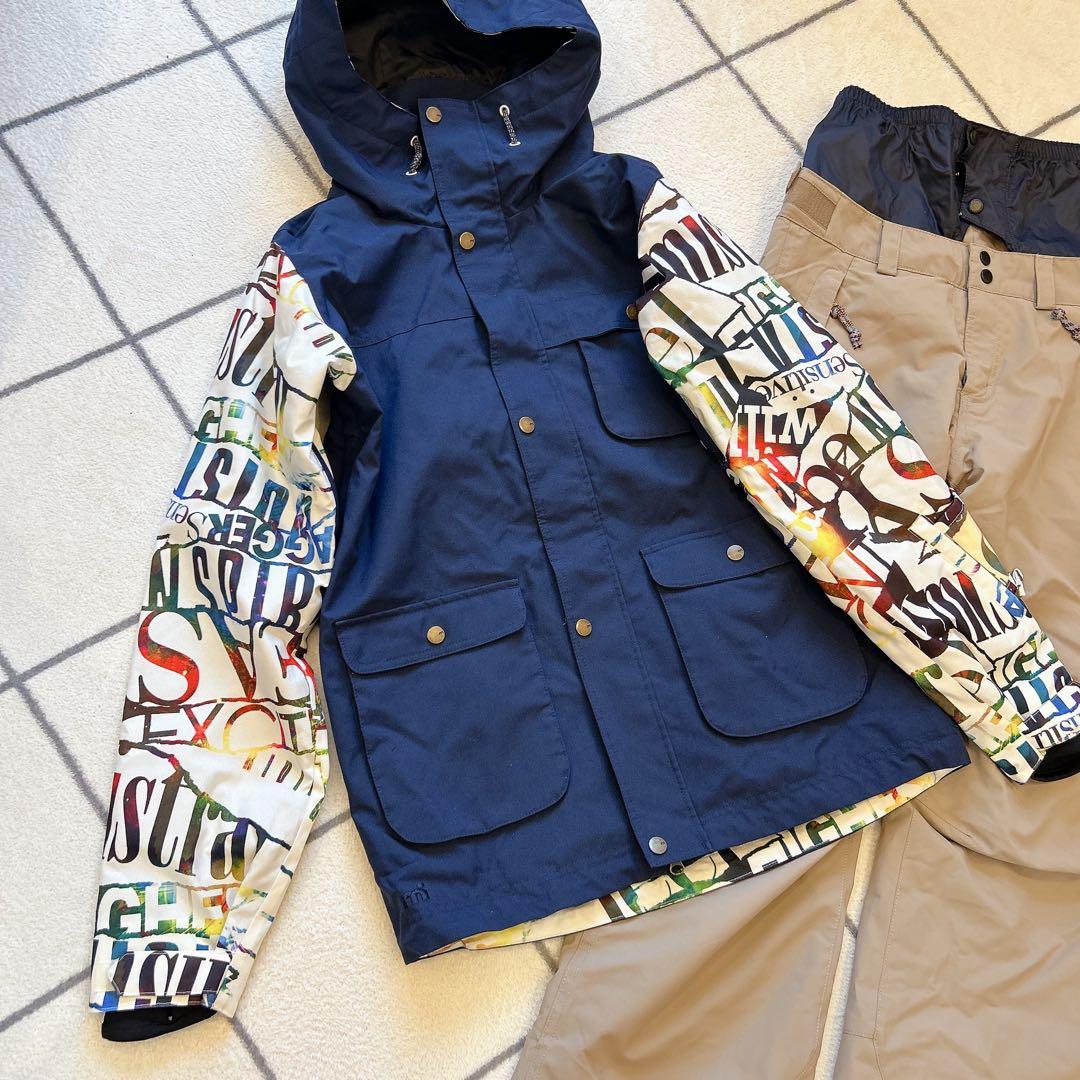 レディース スノーウェア M L 上下セット ミストラル オニール