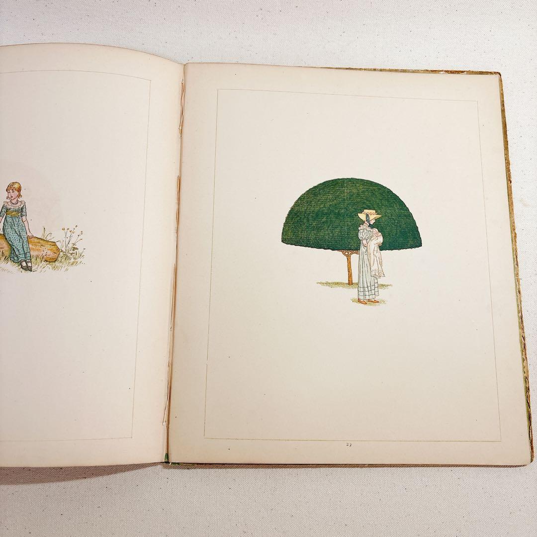 A DAY IN A CHILD　ケイト グリーナウェイ 楽譜　絵本　子ども